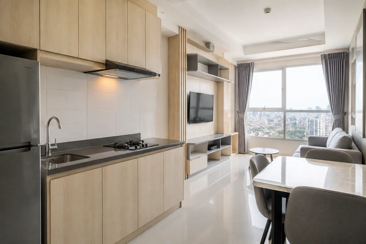 Apartemen Bassura City 2BR Furnished, foto 3 dari 3