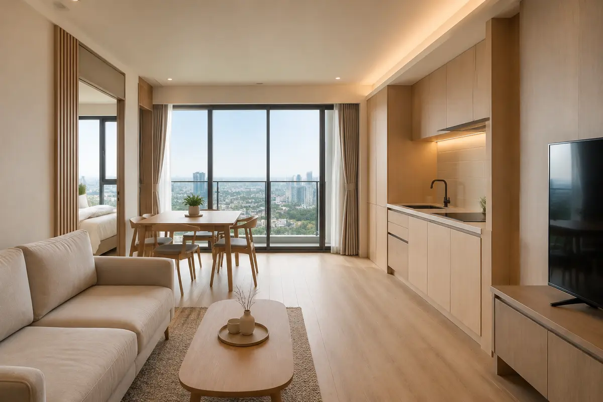 BRANZ BSD 1BR Full Furnished, foto 1 dari 3