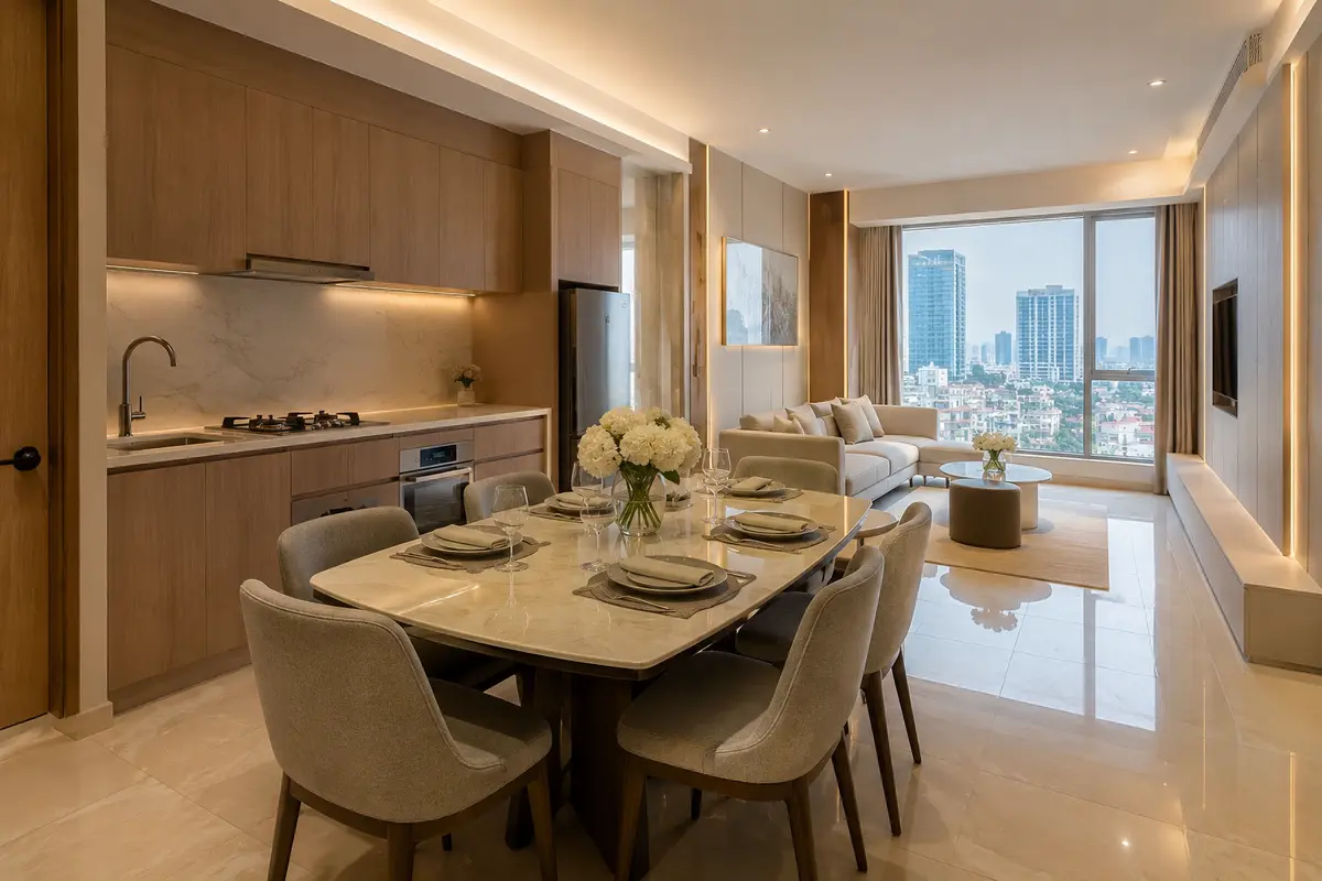 Central Park Residence 2BR Furnished, foto 3 dari 3