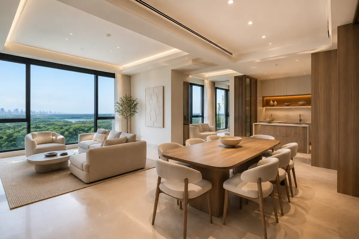Gold Coast PIK 2BR Full Interior, foto 1 dari 3