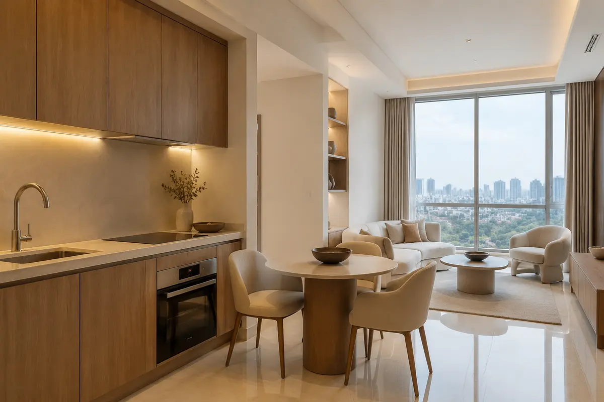 Southgate Residence 1BR Furnished, foto 3 dari 3