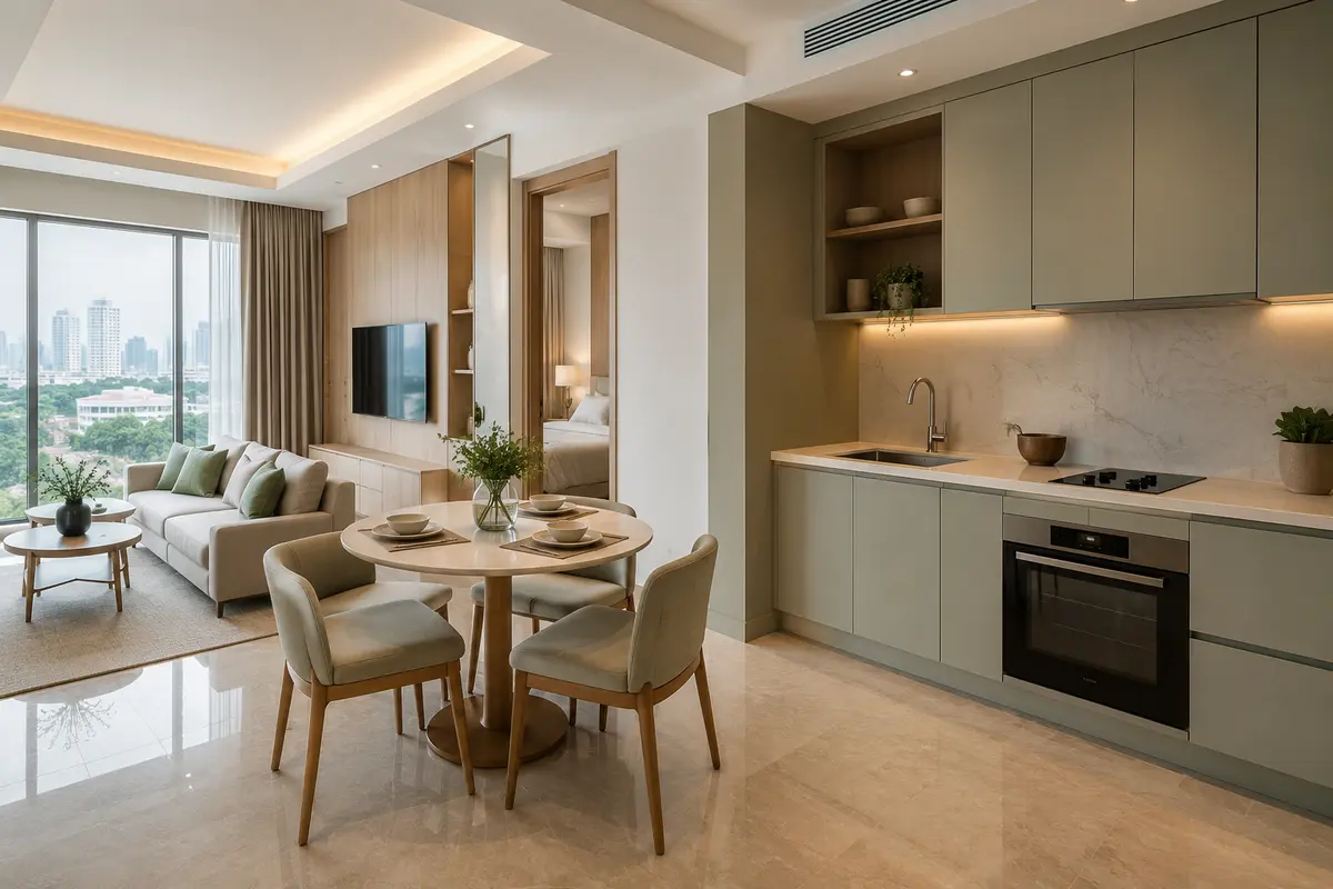 The Mansion Kemayoran 2BR Furnished, foto 3 dari 3